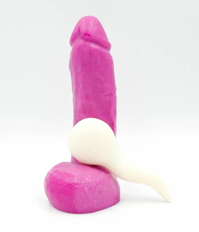 Male Sex Toys Its the Bomb Stroker Blue Penis Soap wSuction Cup Spermie