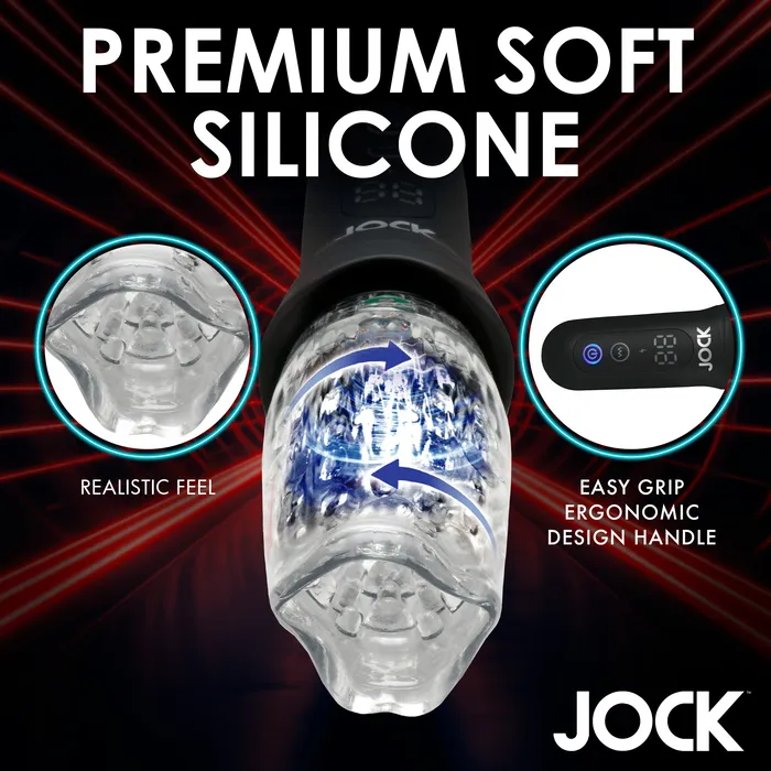 Male Sex Toys Jock JOCK Spinning Thrusting Vibrating Masturbator