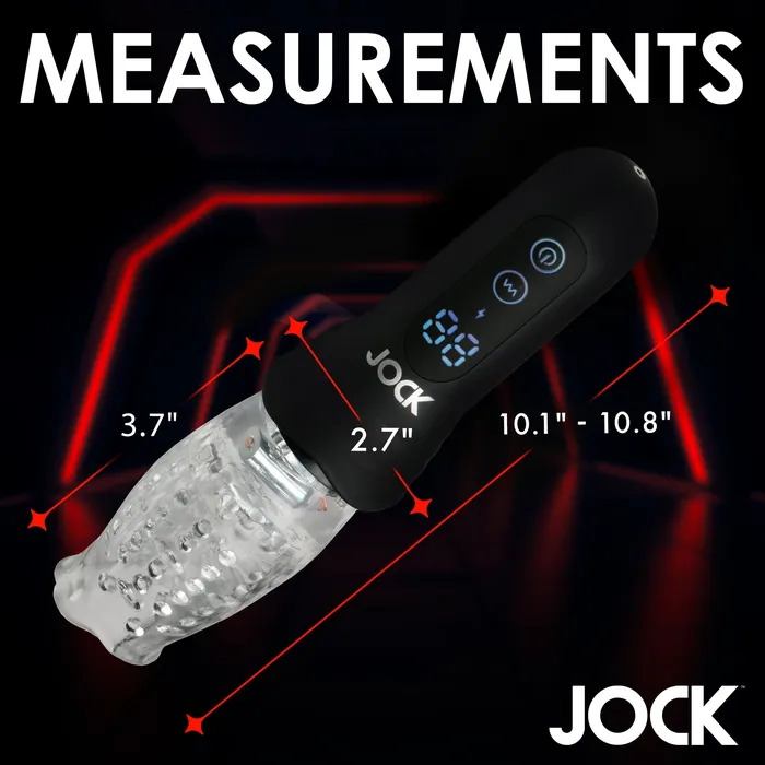Male Sex Toys Jock JOCK Spinning Thrusting Vibrating Masturbator