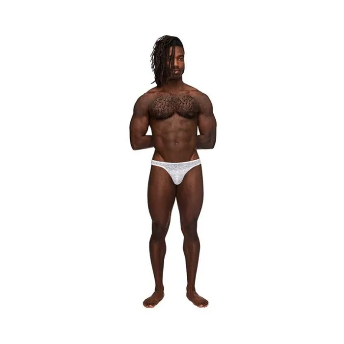 Male Sex Toys Male Power Mp Sneak Peek Bong Thong White Sm