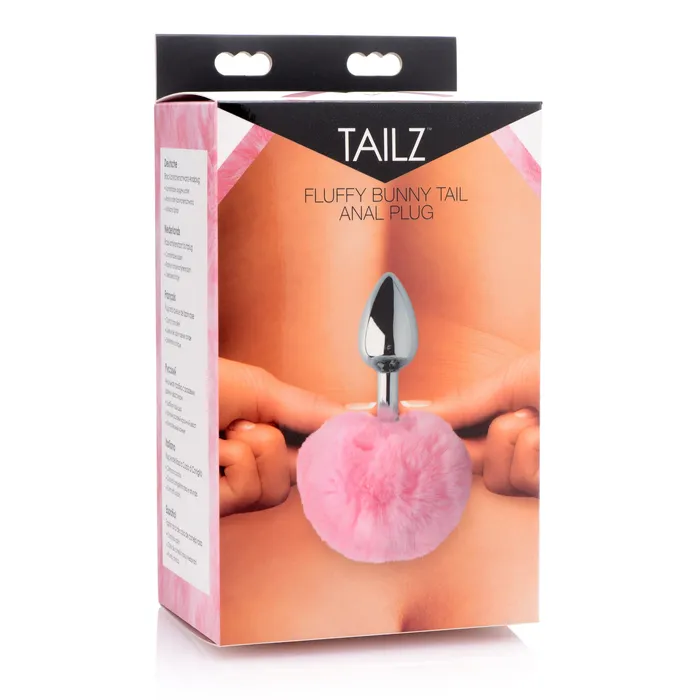 Male Sex Toys Tailz Fluffy Bunny Tail Anal Plug
