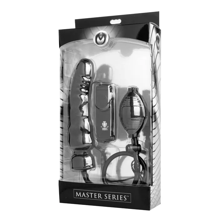 Master Series Female Sex Toys Ravage Vibrating Inflatable Dildo