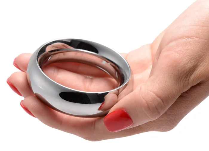 Master Series Male Sex Toys Sarge 15 Stainless Steel Erection Enhancer Ring
