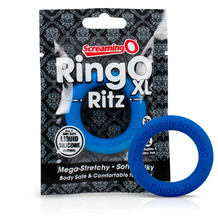Screaming O Vibrators Screaming O RingO Ritz XL Blue
