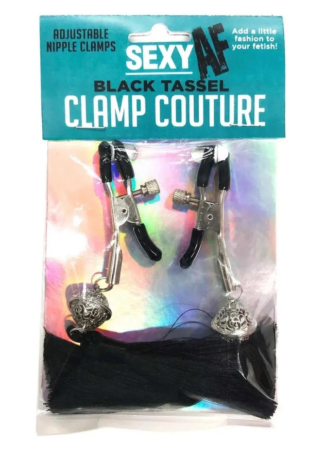 AF Nipple Clitoral Toys Sexy AF Nipple Clamps Tassles