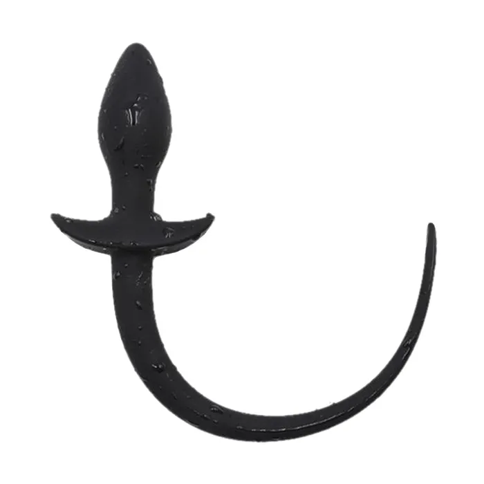 Anal Love Plugs Curved Dog Anal Tail 7