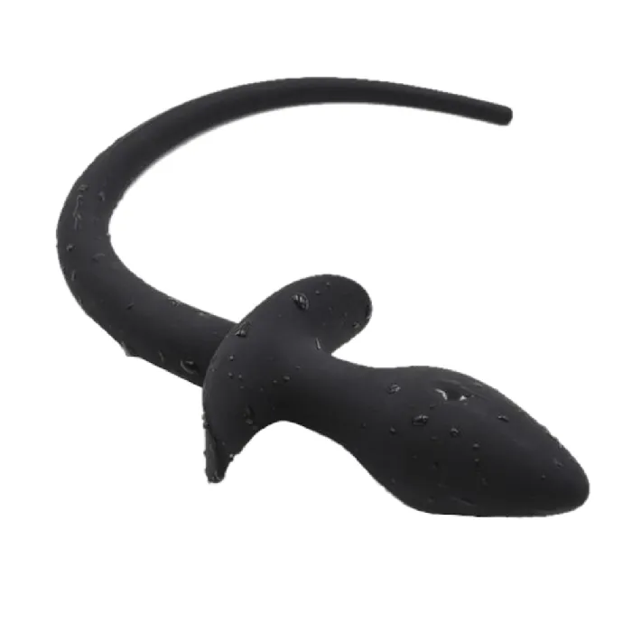 Anal Love Plugs Curved Dog Anal Tail 7