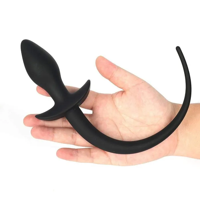 Anal Love Plugs Curved Dog Anal Tail 7