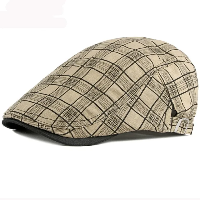 Blackbird Plaid Cotton Flat Cap mysite Vibrators