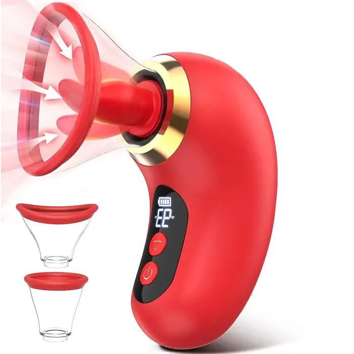 Couples Inyarose Wireless AppControlled Clitoral Nipple Licking Stimulator