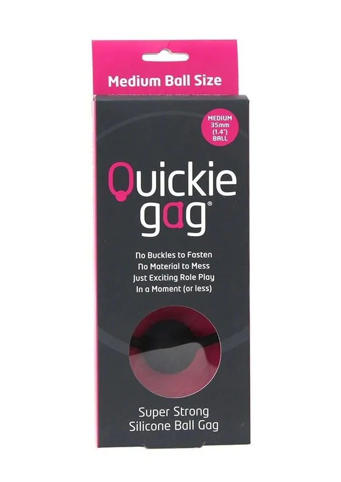 Couples Quickie Gag Silicone Ball Gag Bondage Quickie