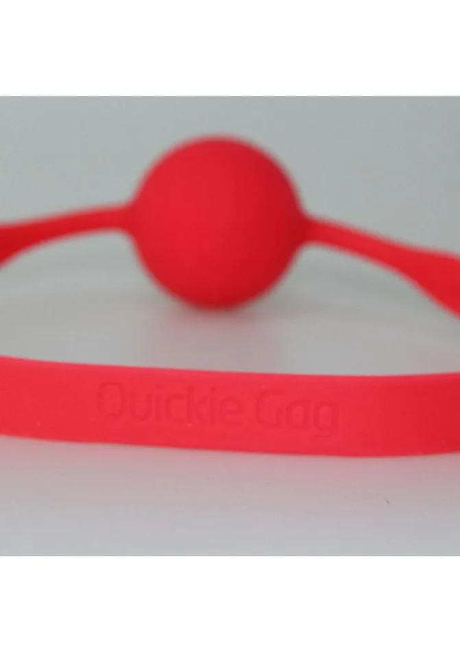 Couples Quickie Gag Silicone Ball Gag Bondage Quickie Couples Quickie Gag Silicone Ball Gag Bondage Quickie