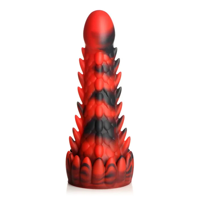 Creature Cocks Dildos Creature Cocks Demon Rising Scaly Dragon Silicone Dildo Red Black