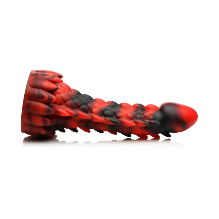 Creature Cocks Dildos Creature Cocks Demon Rising Scaly Dragon Silicone Dildo Red Black