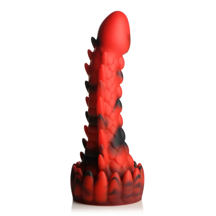 Creature Cocks Dildos Creature Cocks Demon Rising Scaly Dragon Silicone Dildo Red Black