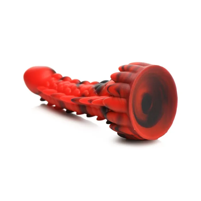 Creature Cocks Dildos Creature Cocks Demon Rising Scaly Dragon Silicone Dildo Red Black