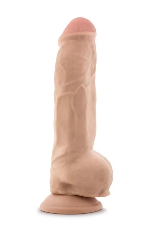 Female Sex Toys Au Naturel Big Boy Dildo with Balls Au Naturel