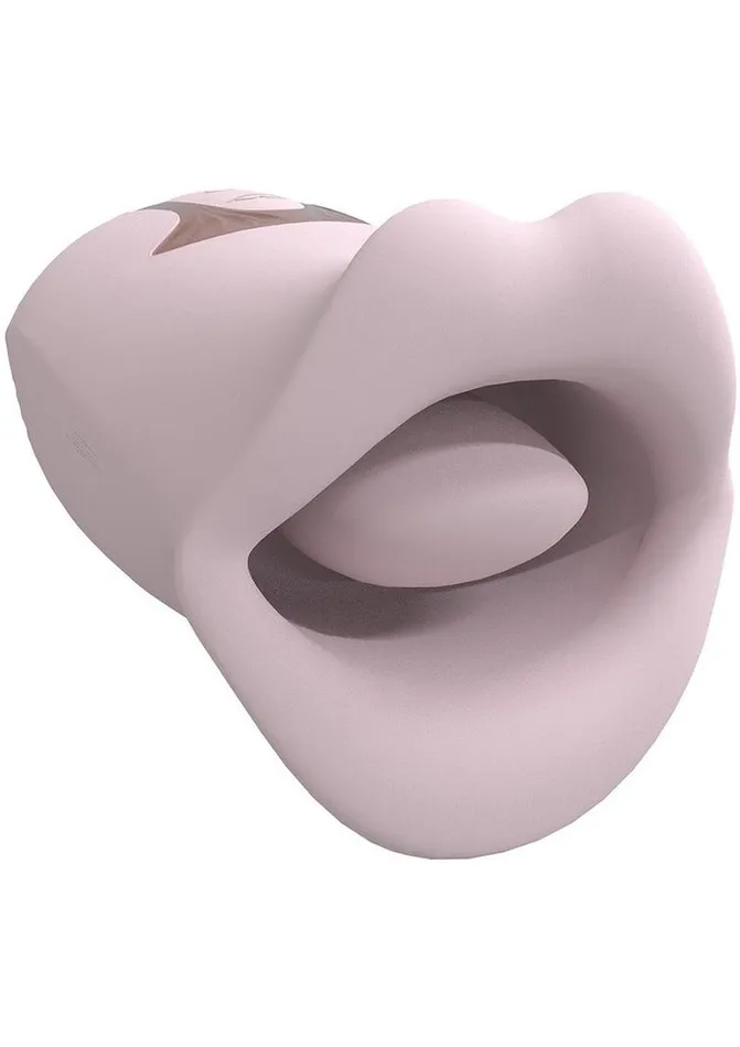 Female Sex Toys Loveline Kiss 10 Speed Silicone Rechargeable Suction and Vibrating Mouth Loveline