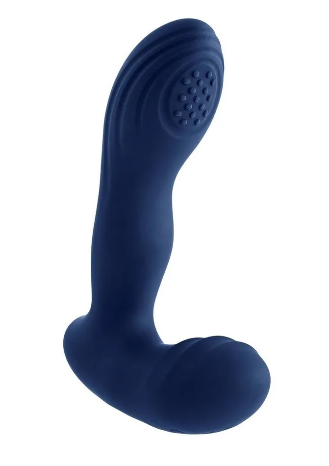 Female Sex Toys Playboy Playboy Pleasure Pleaser Rechargeable Silicone Vibrating Warming Prostate Massager with Remote Control Female Sex Toys Playboy Playboy Pleasure Pleaser Rechargeable Silicone Vibrating Warming Prostate Massager with Remote Control