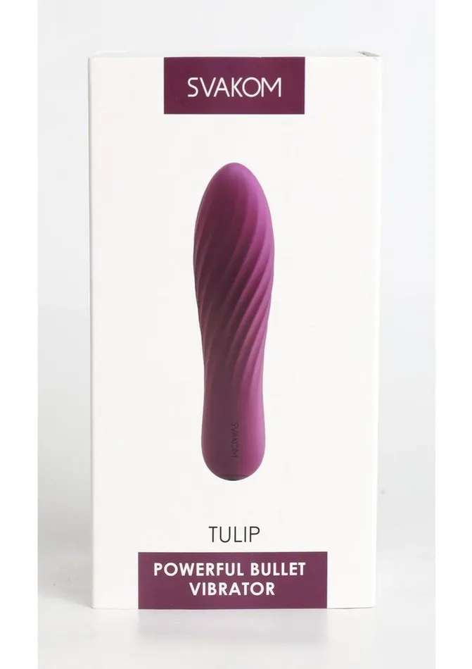 Female Sex Toys Svakom Tulip Rechargeable Silicone Bullet Svakom