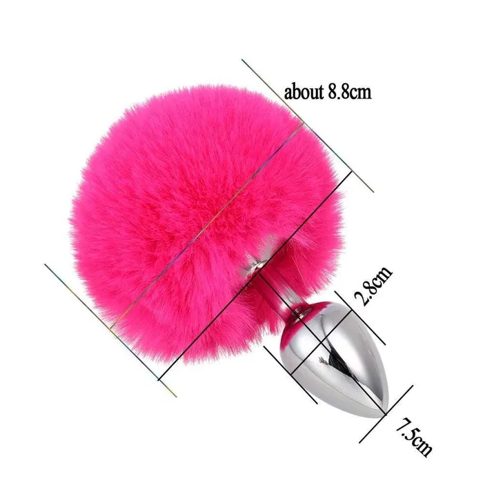 Fluff Ball Bunny Anal Tail Love Plugs Male Sex Toys