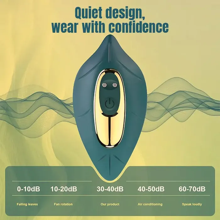 Inyarose Leaf RemoteControlled Vibrator for Women Couples
