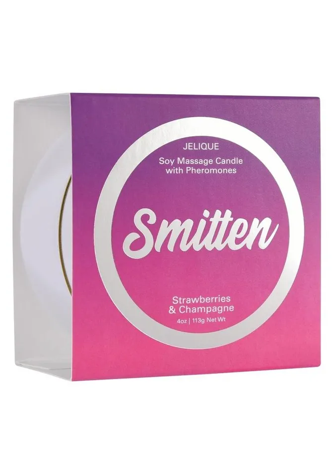 Jelique Couples Jelique Massage Candle Pheromone Smitten Strawberry and Champagne Jelique Couples Jelique Massage Candle Pheromone Smitten Strawberry and Champagne