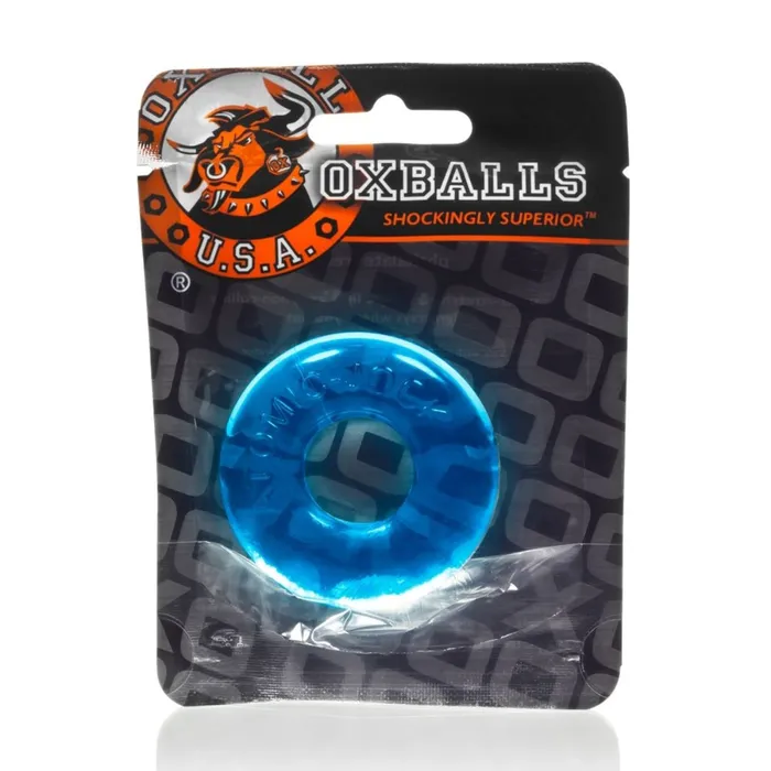 Male Sex Toys Oxballs Oxballs Do Nut 2 Cock Ring Ice Blue