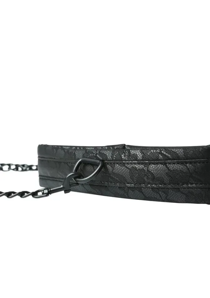 Male Sex Toys Sincerely Lace Adjustable Collar and Leash Sincerely