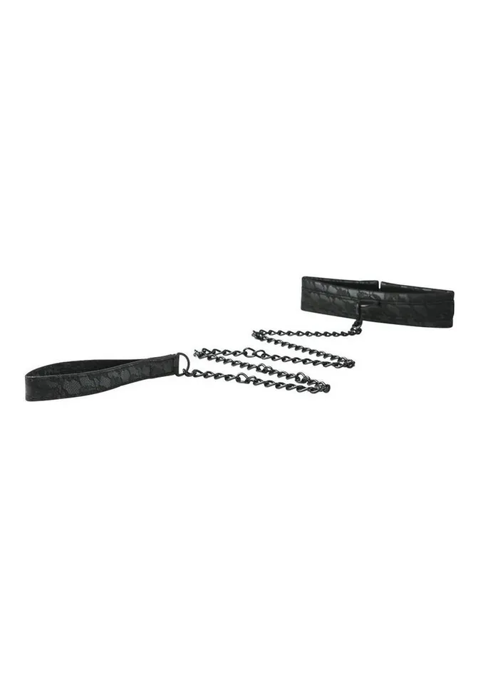 Male Sex Toys Sincerely Lace Adjustable Collar and Leash Sincerely
