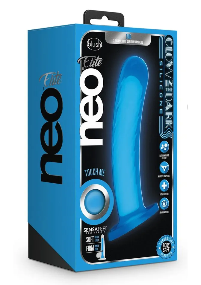 Neo Elite Female Sex Toys Neo Elite Glow In The Dark Tao Silicone Dual Dense Dildo Neo Elite Female Sex Toys Neo Elite Glow In The Dark Tao Silicone Dual Dense Dildo