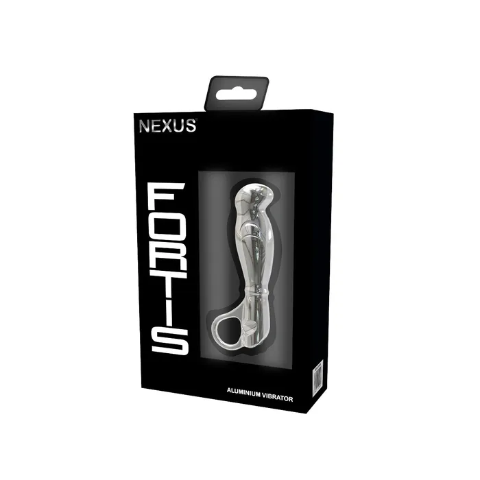 Nexus Fortis Aluminum Vibrator Silver Nexus Anal Nexus Fortis Aluminum Vibrator Silver Nexus Anal