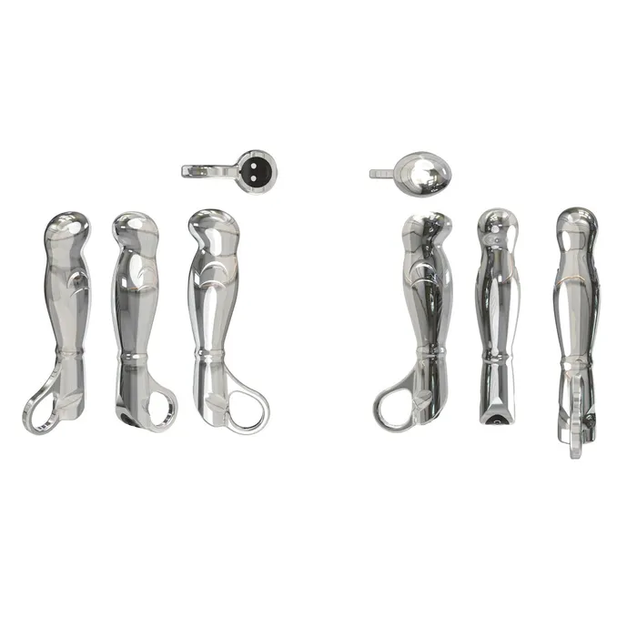 Nexus Fortis Aluminum Vibrator Silver Nexus Anal Nexus Fortis Aluminum Vibrator Silver Nexus Anal