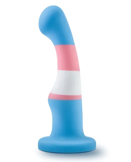 Open Desires Dildos Blush Avant Transgender Pride P2 Silicone Dong True Blue