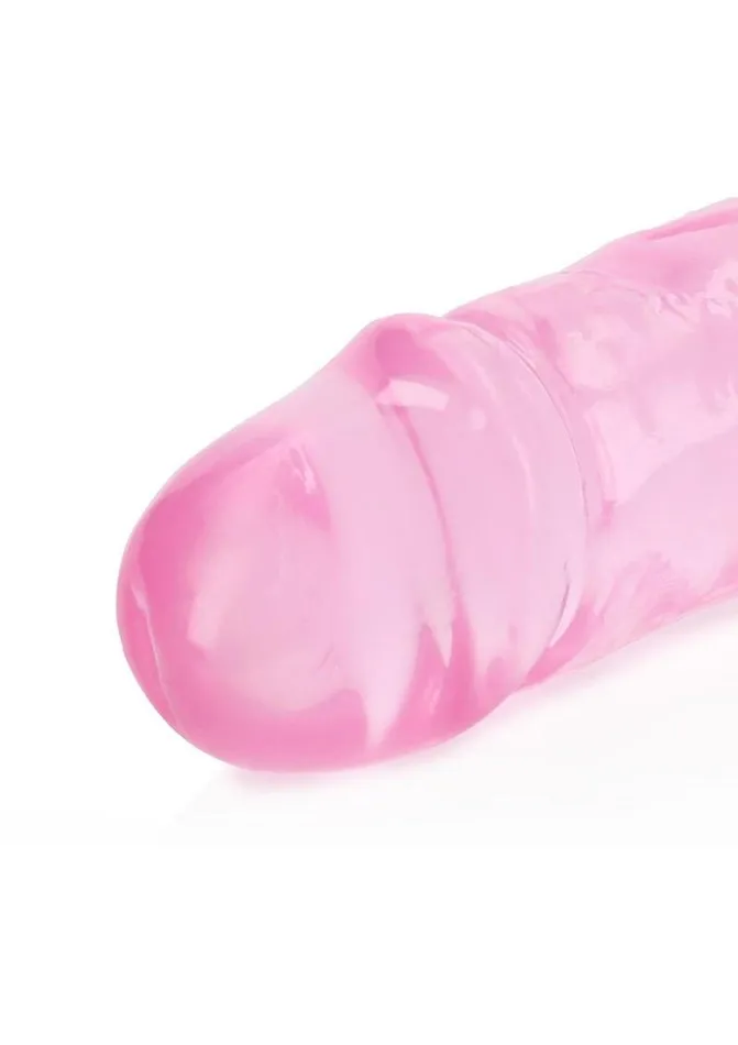 Real Rock Realrock Crystal Clear Double Dong Dildos