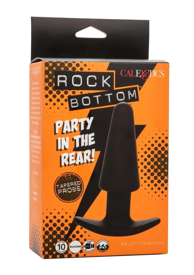 Rock Bottom Tapered Rechargeable Silicone Probe Rock Bottom Anal