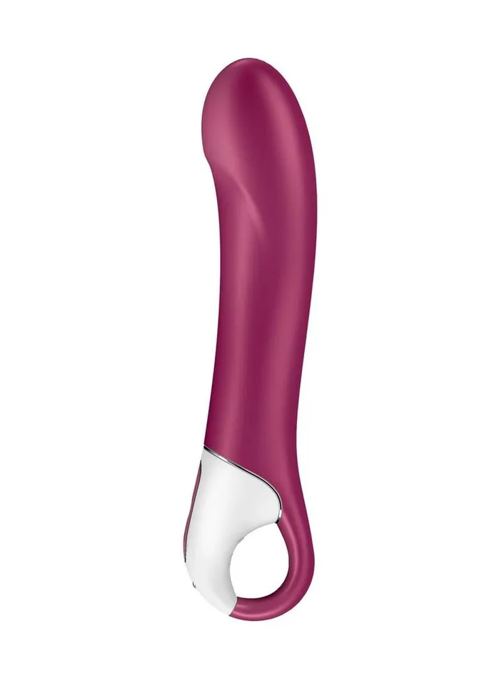 Satisfyer Big Heat Rechargeable Silicone Warming Vibrator Satisfyer Female Sex Toys