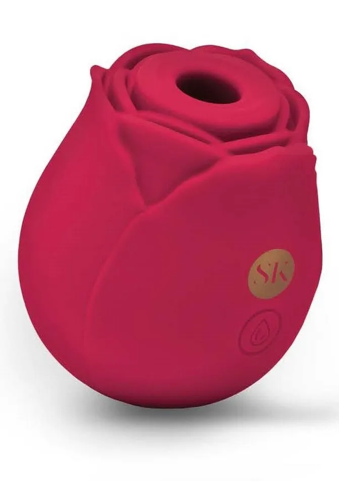 Secret Kisses Rosegasm Air Rechargeable Silicone Clitoral Stimulator Secret Kisses Female Sex Toys