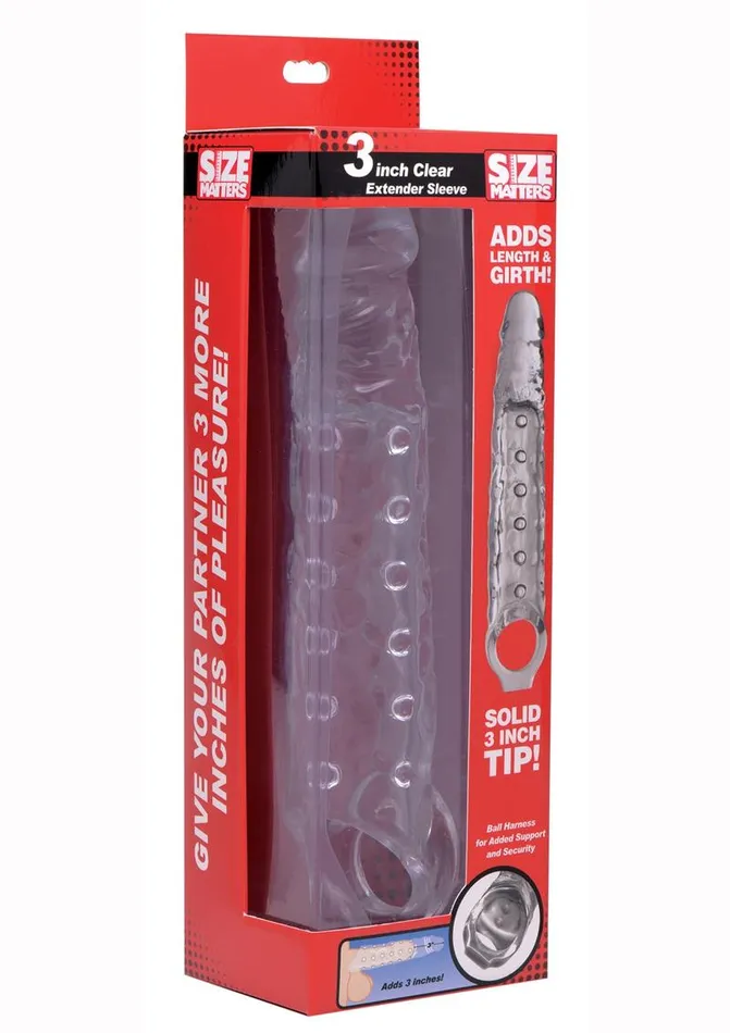 Size Matters Penis Extender Sleeve Size Matters Male Sex Toys