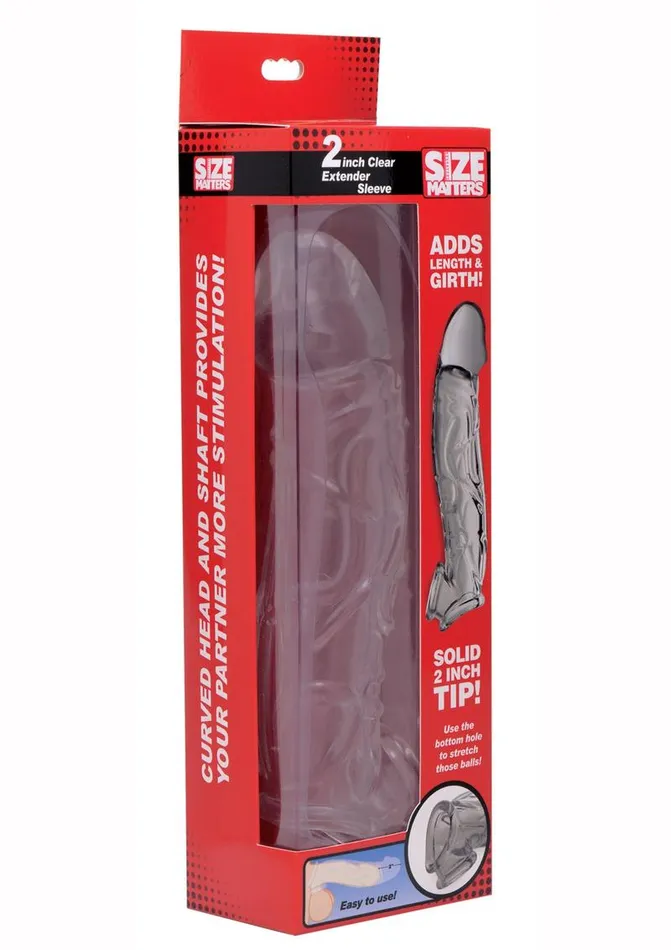 Size Matters Penis Extender Sleeve Size Matters Male Sex Toys