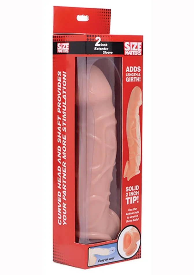 Size Matters Penis Extender Sleeve Size Matters Male Sex Toys