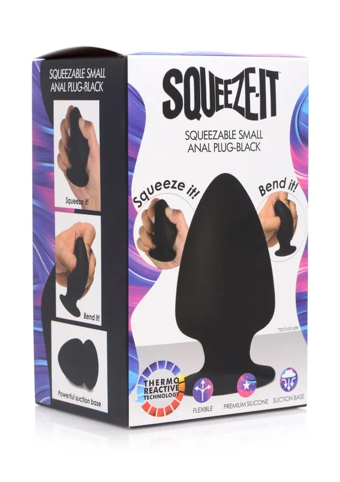 SqueezeIt Squeezable Silicone Anal Plug SQUEEZEIT Male Sex Toys