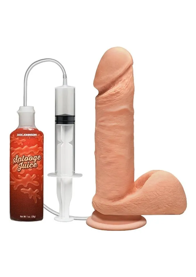 The D Dildos The D Perfect D Ultraskyn Squirting Dildo