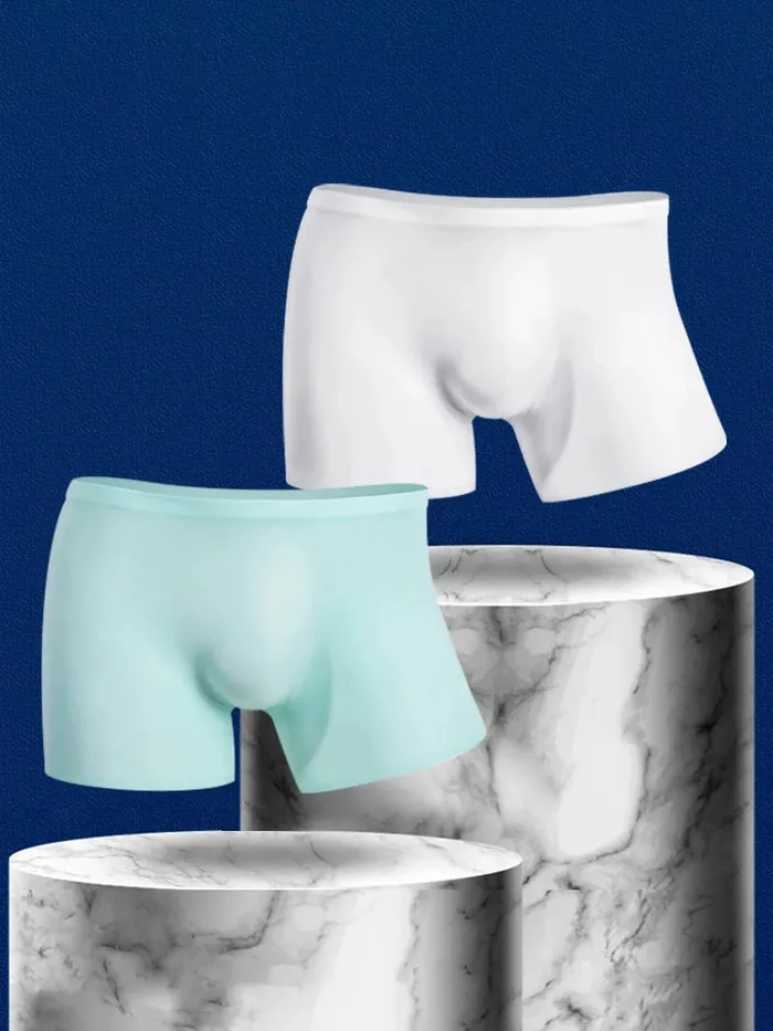 Versaley Male Sex Toys 3 Pack Cool Trackless Thin Pouch Mens Boxer Briefs