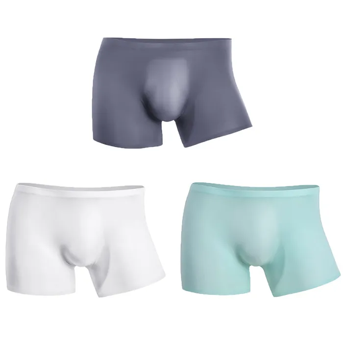 Versaley Male Sex Toys 3 Pack Cool Trackless Thin Pouch Mens Boxer Briefs Versaley Male Sex Toys 3 Pack Cool Trackless Thin Pouch Mens Boxer Briefs