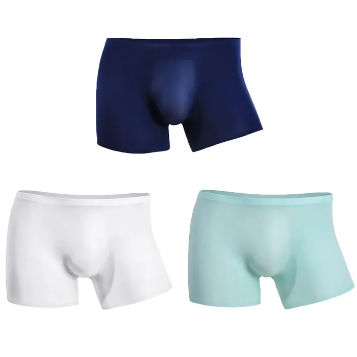 Versaley Male Sex Toys 3 Pack Cool Trackless Thin Pouch Mens Boxer Briefs Versaley Male Sex Toys 3 Pack Cool Trackless Thin Pouch Mens Boxer Briefs