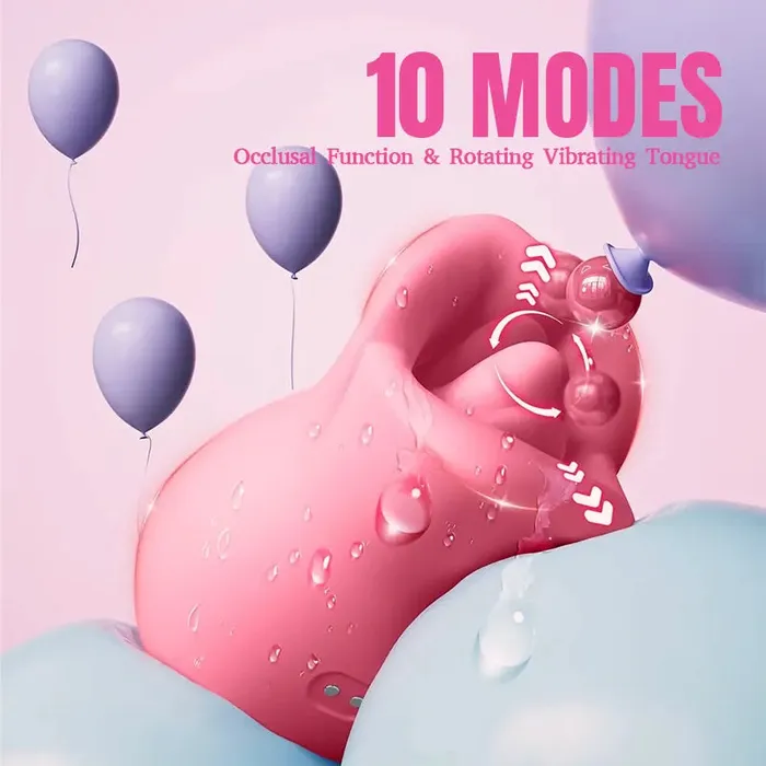Vibration 10 Frequency Rotation Cunnilingus Masturbator Inyarose Male Sex Toys