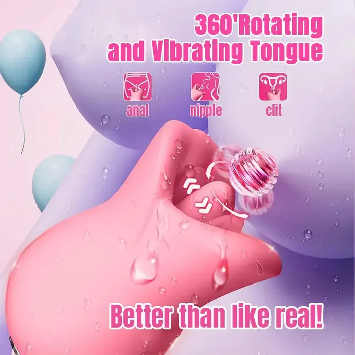 Vibration 10 Frequency Rotation Cunnilingus Masturbator Inyarose Male Sex Toys