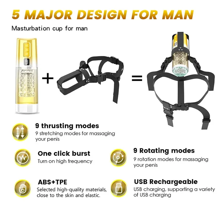 Vouloiru Vibrating Toys Store Male Sex Toys Wearable 9 Thrusting Vibrating Heating Vocable Multifunctional Masturbator Vouloiru Vibrating Toys Store Male Sex Toys Wearable 9 Thrusting Vibrating Heating Vocable Multifunctional Masturbator