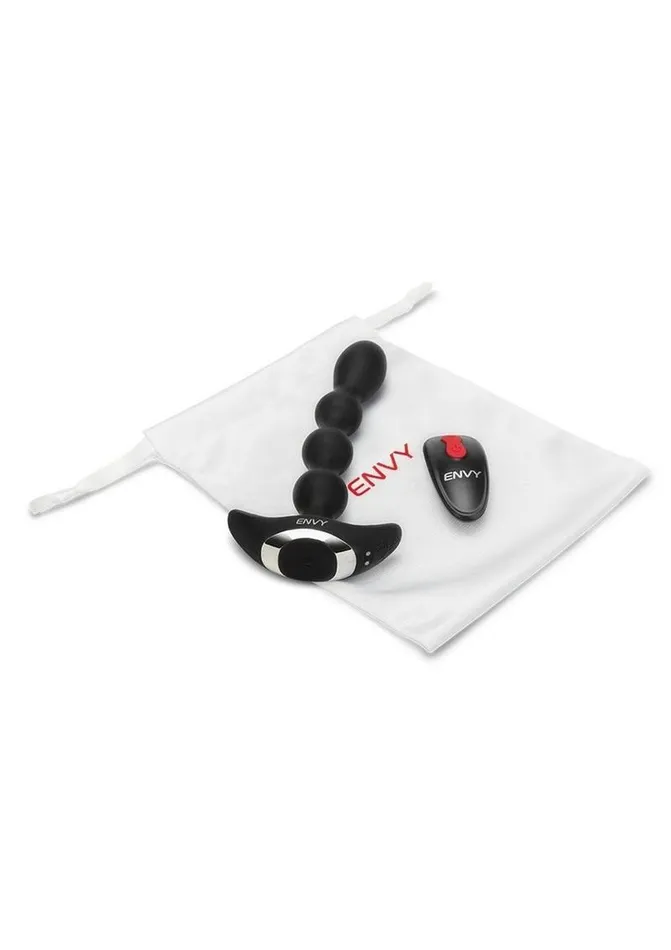 Anal Envy Toys Envy Toys Deep Reach Remote Controlled Rechargeable Silicone Vibrating Anal Beads